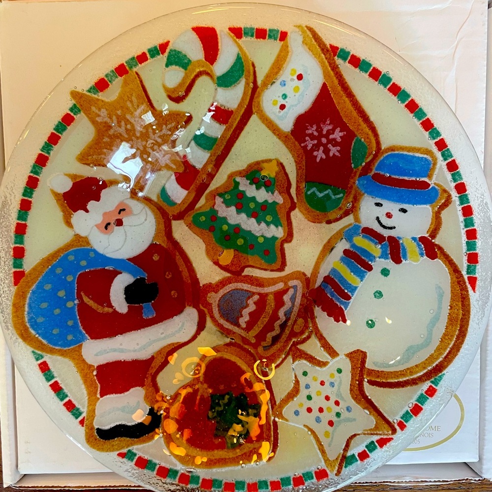 Peggy Karr Christmas Cookie Bowl